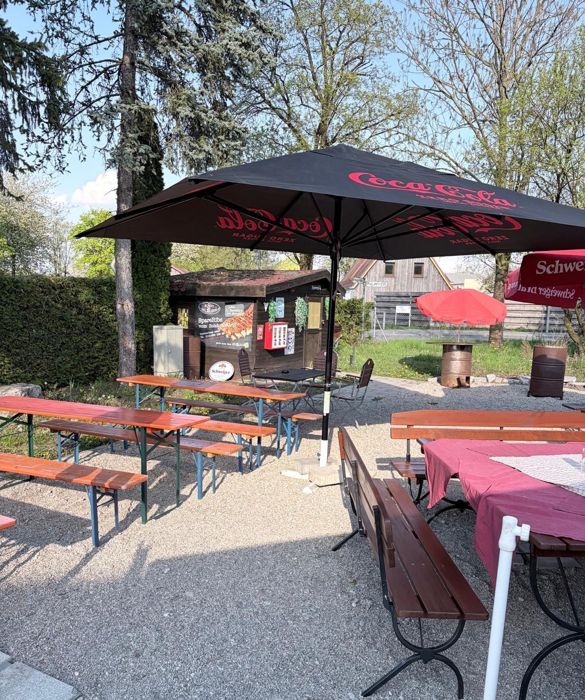 Sitzplätze auf unserer gemützlichen Terrasse